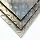 3003 H32 Diamond Aluminum Sheet Aluminium Chequered Plate For Dock Board