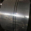 5052 H32 Aluminium Chequered Plate Coils Slip Resistance For Bus Body